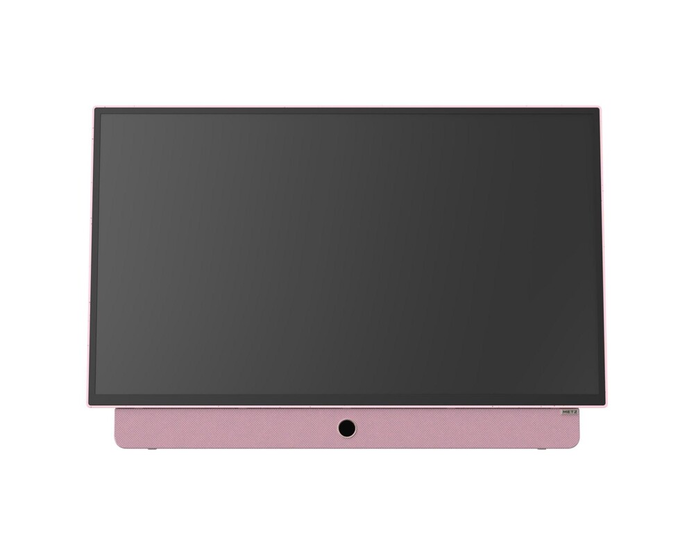 Телевизор METZ Портативен телевизор 24" LED FHD(1920x1080) GoogleTV, HDR10, розов Телевизор METZ Портативен телевизор 24" LED FHD(1920x1080) GoogleTV, HDR10, розов