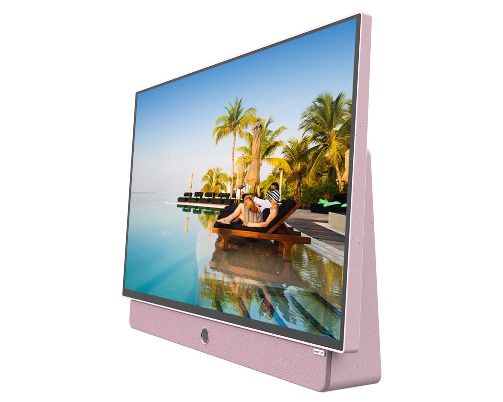 Телевизор METZ Портативен телевизор 24" LED FHD(1920x1080) GoogleTV, HDR10, розов 2 Телевизор METZ Портативен телевизор 24" LED FHD(1920x1080) GoogleTV, HDR10, розов 2