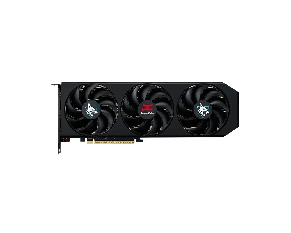 Видеокарта PowerColor RADEON RX 9060 XT Hellhound OC 16GB GDDR6 Видеокарта PowerColor RADEON RX 9060 XT Hellhound OC 16GB GDDR6