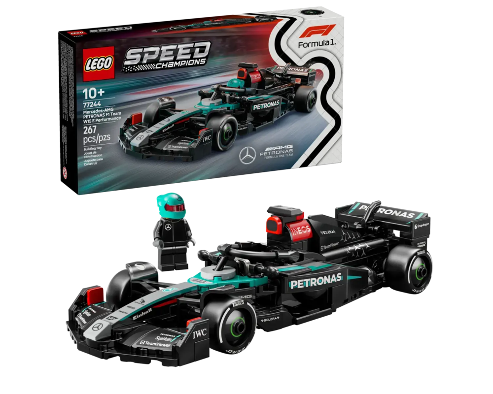Конструктор LEGO Speed Champions: Mercedes-Amg F1® W15 Race Car 77244 7 Конструктор LEGO Speed Champions: Mercedes-Amg F1® W15 Race Car 77244 7