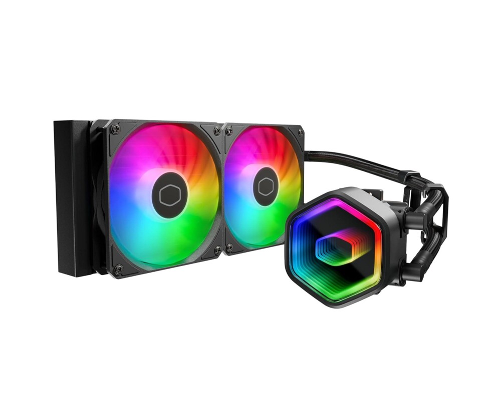 Охладител за процесор Cooler Master Master Liquid 240 Core II ARGB Охладител за процесор Cooler Master Master Liquid 240 Core II ARGB