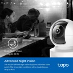 Цифрова IP камера Домашна охранителна WiFi  TP-Link Tapo C232 7 Цифрова IP камера Домашна охранителна WiFi  TP-Link Tapo C232 7