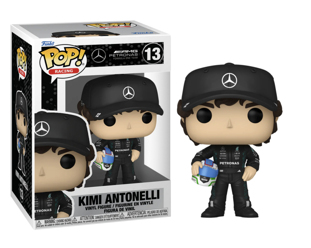 Фигурка Funko Pop! Racing: Mercedes AMG Petronas Formula One Team - Kimi Antonelli #13 2 Фигурка Funko Pop! Racing: Mercedes AMG Petronas Formula One Team - Kimi Antonelli #13 2
