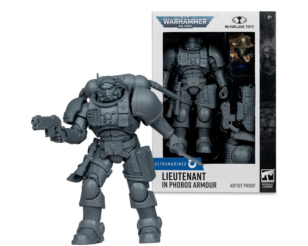 Фигурка Warhammer 40,000 Lieutenant in Phobos Armour (Ultramarines) Artist Proof 7in Figure McFarlane 4 Фигурка Warhammer 40,000 Lieutenant in Phobos Armour (Ultramarines) Artist Proof 7in Figure McFarlane 4