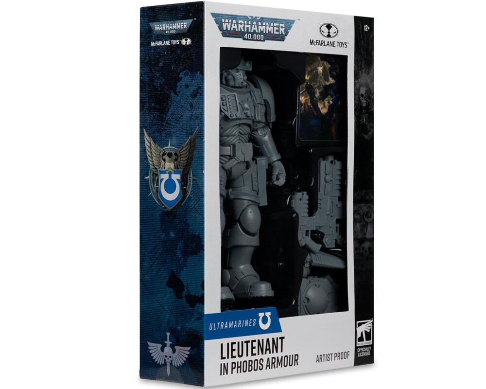 Фигурка Warhammer 40,000 Lieutenant in Phobos Armour (Ultramarines) Artist Proof 7in Figure McFarlane 8 Фигурка Warhammer 40,000 Lieutenant in Phobos Armour (Ultramarines) Artist Proof 7in Figure McFarlane 8