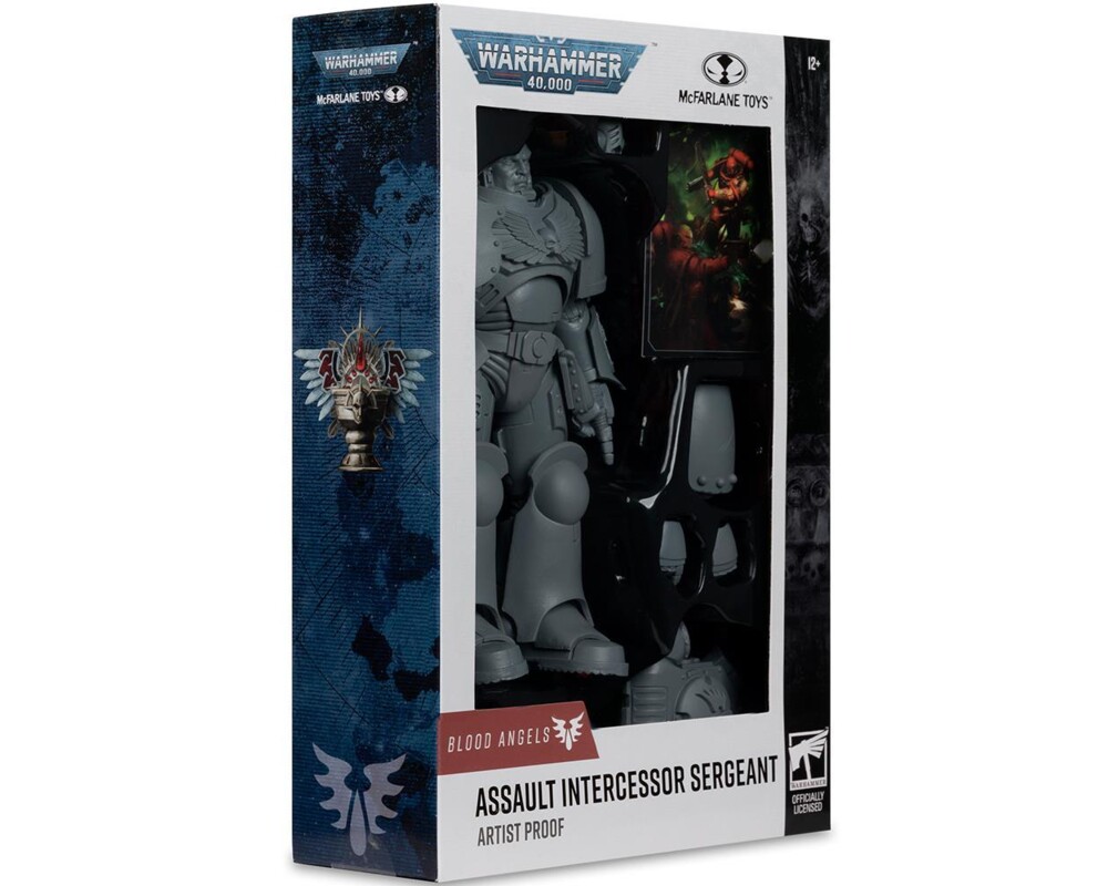Фигурка Warhammer 40,000 Assault Intercessor Sergeant (Blood Angel) Artist Proof 7in Figure McFarlane 8 Фигурка Warhammer 40,000 Assault Intercessor Sergeant (Blood Angel) Artist Proof 7in Figure McFarlane 8