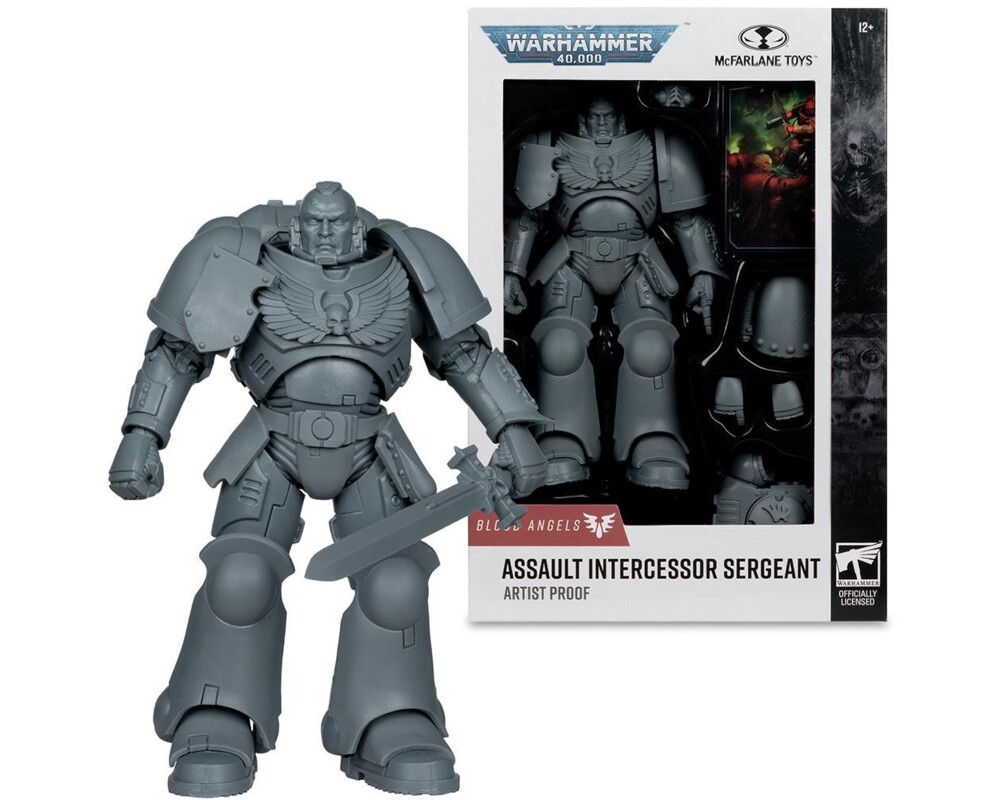 Фигурка Warhammer 40,000 Assault Intercessor Sergeant (Blood Angel) Artist Proof 7in Figure McFarlane 4 Фигурка Warhammer 40,000 Assault Intercessor Sergeant (Blood Angel) Artist Proof 7in Figure McFarlane 4