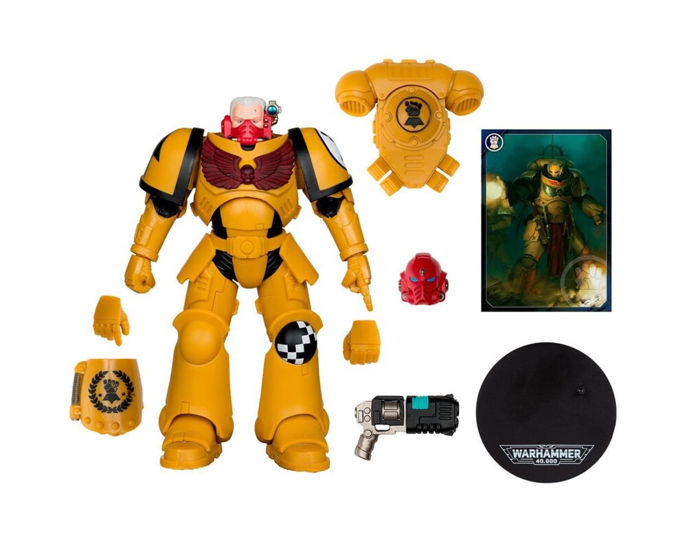 Фигурка Warhammer 40,000 Intercessor Sergeant (Imperial Fist) Gold Label 7in Figure McFarlane 2 Фигурка Warhammer 40,000 Intercessor Sergeant (Imperial Fist) Gold Label 7in Figure McFarlane 2
