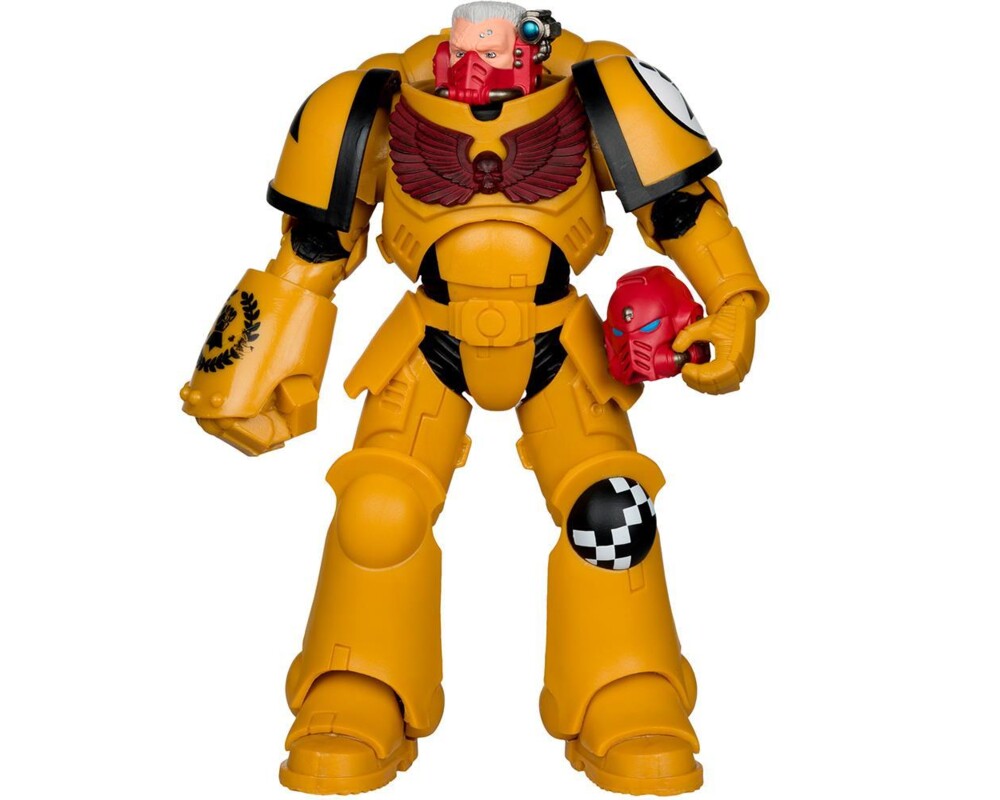 Фигурка Warhammer 40,000 Intercessor Sergeant (Imperial Fist) Gold Label 7in Figure McFarlane Фигурка Warhammer 40,000 Intercessor Sergeant (Imperial Fist) Gold Label 7in Figure McFarlane