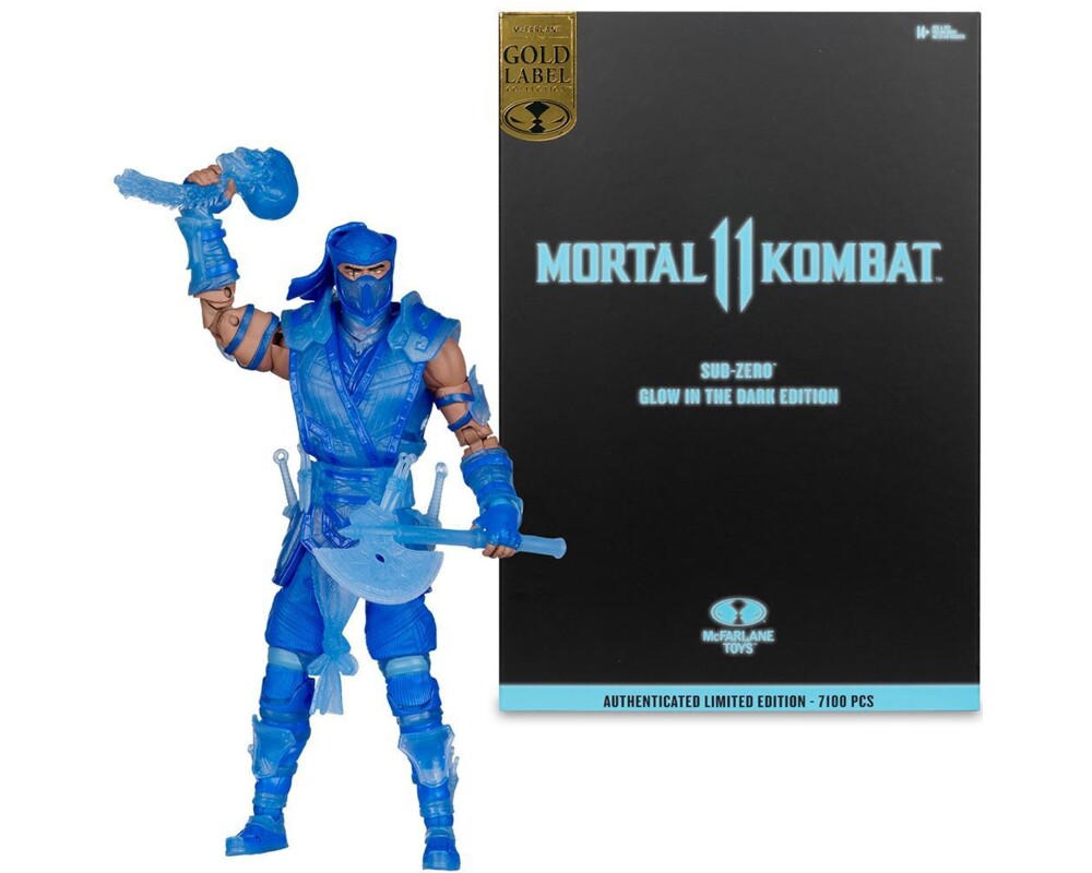 Фигурка McFarlane Toys MORTAL KOMBAT 11 - Sub-Zero (Glow In The Dark Edition - Gold Label) 4 Фигурка McFarlane Toys MORTAL KOMBAT 11 - Sub-Zero (Glow In The Dark Edition - Gold Label) 4