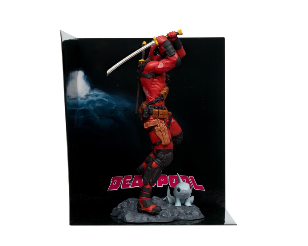 Фигурка Marvel Deadpool 1:10th Scale Collectible with Scene (Deadpool #1) McFarlane Фигурка Marvel Deadpool 1:10th Scale Collectible with Scene (Deadpool #1) McFarlane