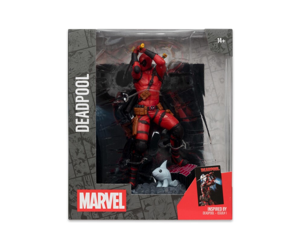 Фигурка Marvel Deadpool 1:10th Scale Collectible with Scene (Deadpool #1) McFarlane 4 Фигурка Marvel Deadpool 1:10th Scale Collectible with Scene (Deadpool #1) McFarlane 4