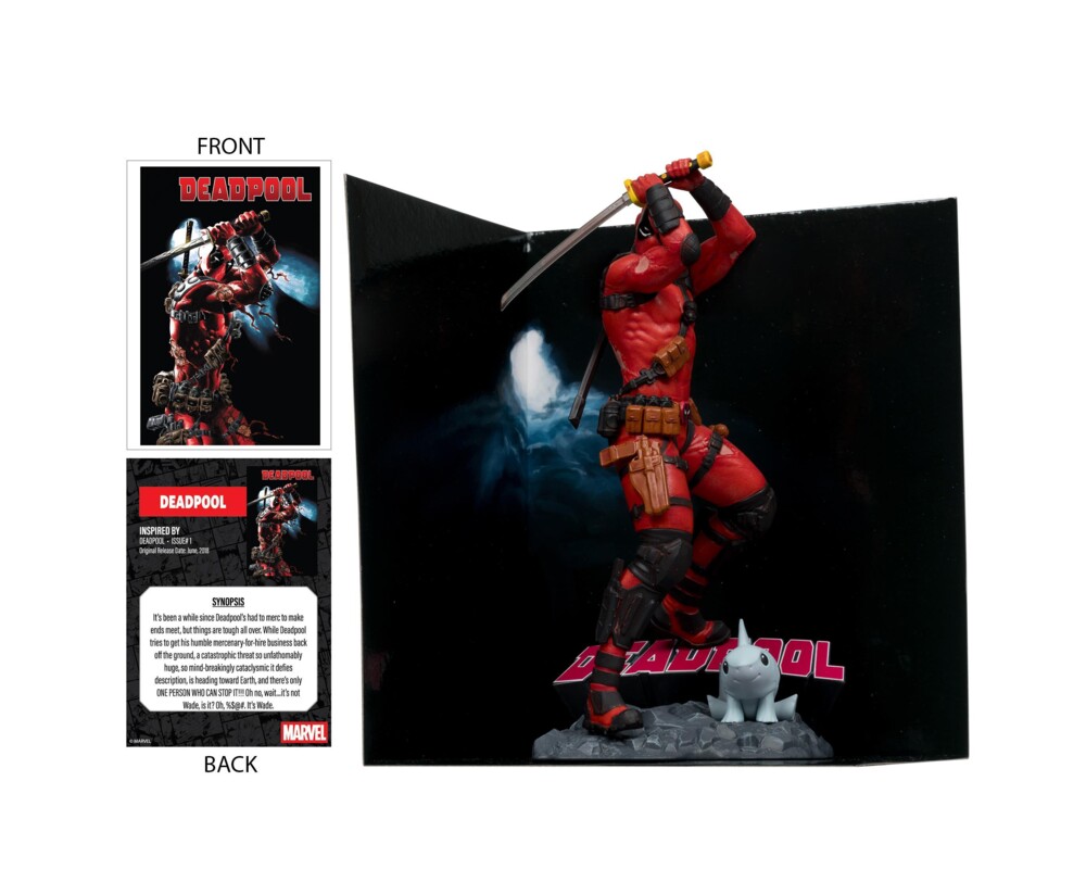 Фигурка Marvel Deadpool 1:10th Scale Collectible with Scene (Deadpool #1) McFarlane 5 Фигурка Marvel Deadpool 1:10th Scale Collectible with Scene (Deadpool #1) McFarlane 5