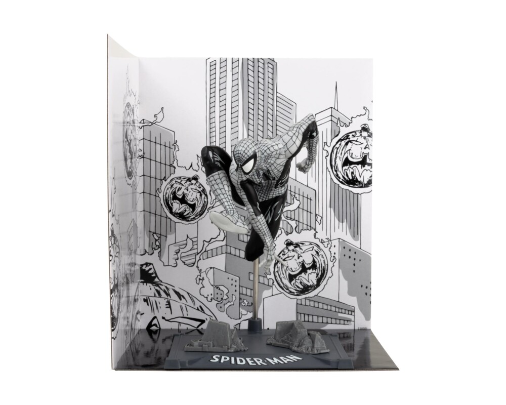 Фигурка FMarvel Spider-Man (Line Art) 1:10th Scale Collectible with Scene (Spider-Man #6) Gold Label Фигурка FMarvel Spider-Man (Line Art) 1:10th Scale Collectible with Scene (Spider-Man #6) Gold Label