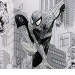 Фигурка FMarvel Spider-Man (Line Art) 1:10th Scale Collectible with Scene (Spider-Man #6) Gold Label 3 Фигурка FMarvel Spider-Man (Line Art) 1:10th Scale Collectible with Scene (Spider-Man #6) Gold Label 3