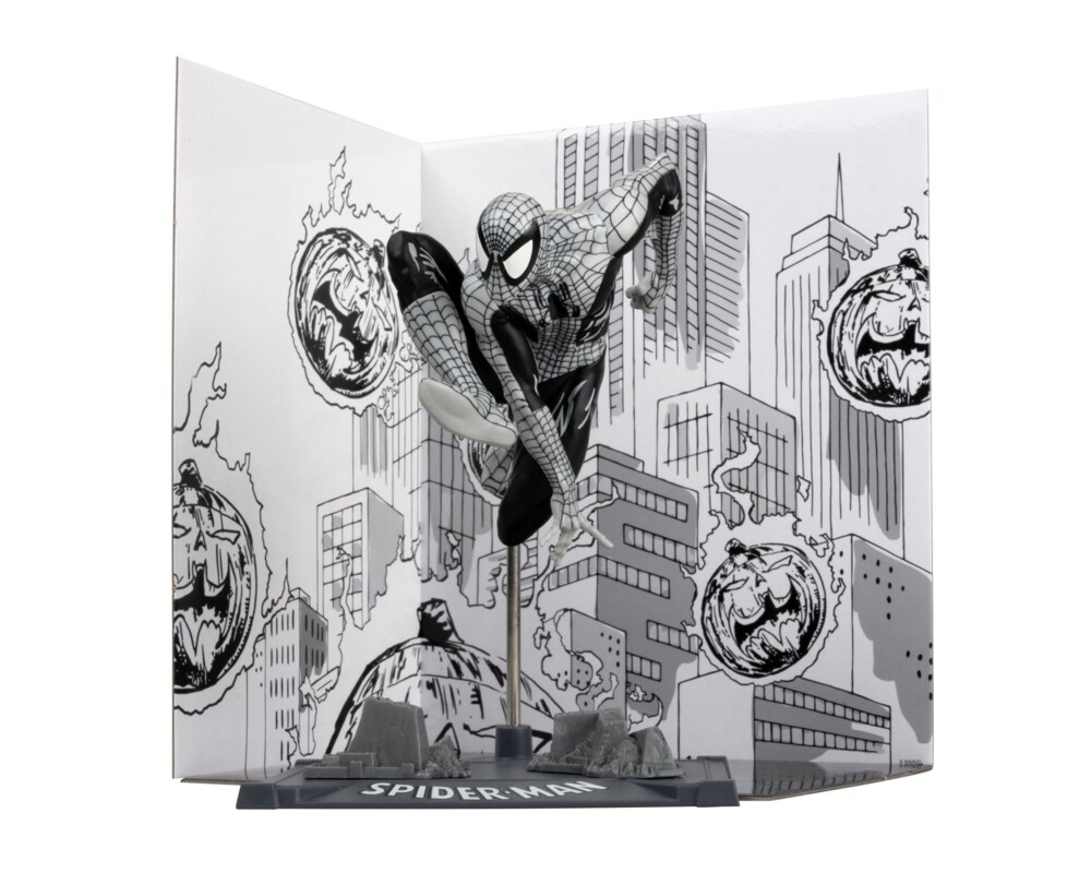 Фигурка FMarvel Spider-Man (Line Art) 1:10th Scale Collectible with Scene (Spider-Man #6) Gold Label 5 Фигурка FMarvel Spider-Man (Line Art) 1:10th Scale Collectible with Scene (Spider-Man #6) Gold Label 5