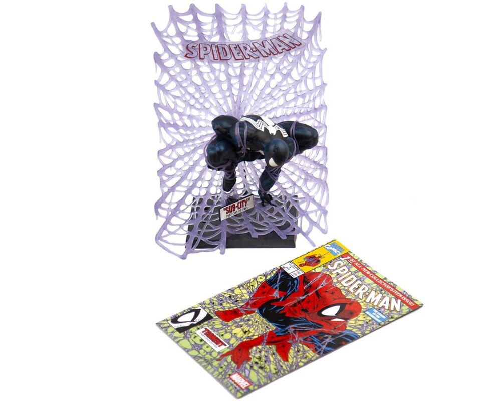 Фигурка McFarlane MARVEL COLLECTION 1:6TH WV6 - SPIDER-MAN (SPIDER MAN #1)(BLACK SUIT)(CHASE) 4 Фигурка McFarlane MARVEL COLLECTION 1:6TH WV6 - SPIDER-MAN (SPIDER MAN #1)(BLACK SUIT)(CHASE) 4