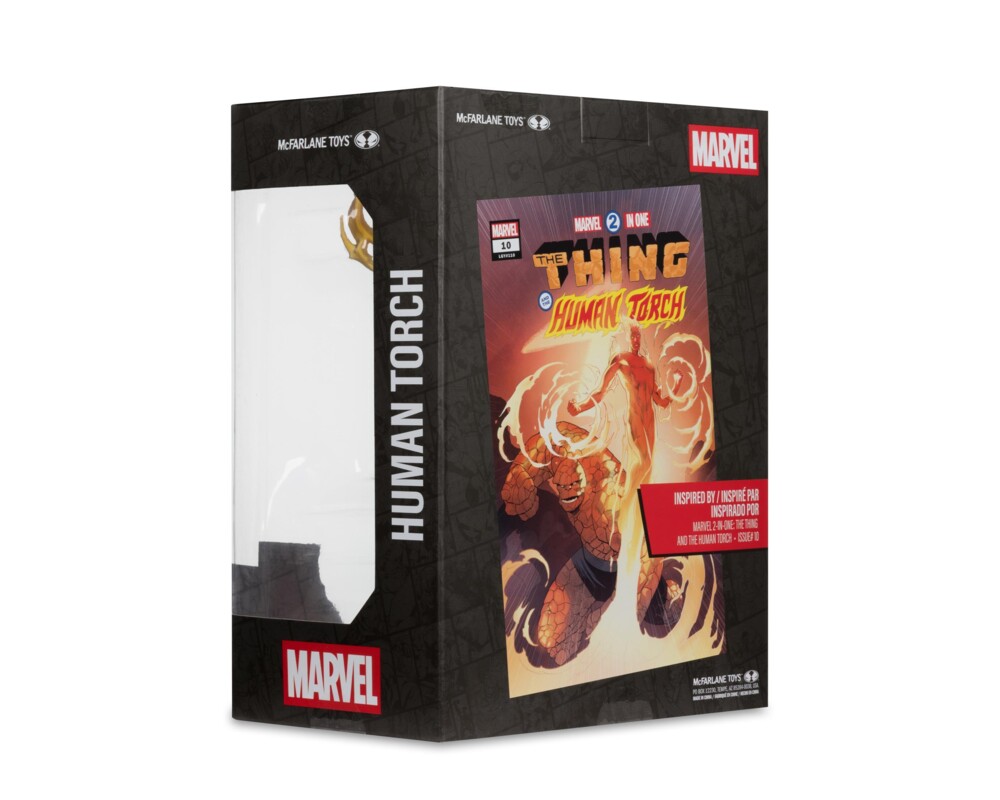 Фигурка Marvel Human Torch 1:6th Scale Collectible with Scene (Marvel 2-in-One #10) 9 Фигурка Marvel Human Torch 1:6th Scale Collectible with Scene (Marvel 2-in-One #10) 9