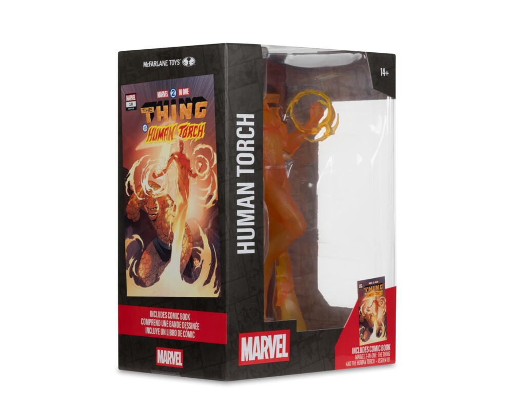 Фигурка Marvel Human Torch 1:6th Scale Collectible with Scene (Marvel 2-in-One #10) 8 Фигурка Marvel Human Torch 1:6th Scale Collectible with Scene (Marvel 2-in-One #10) 8