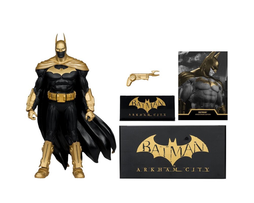 Фигурка McFarlane Toys DC MULTIVERSE Batman Arkham City (Knightmare Edition - Gold Label) 8 Фигурка McFarlane Toys DC MULTIVERSE Batman Arkham City (Knightmare Edition - Gold Label) 8