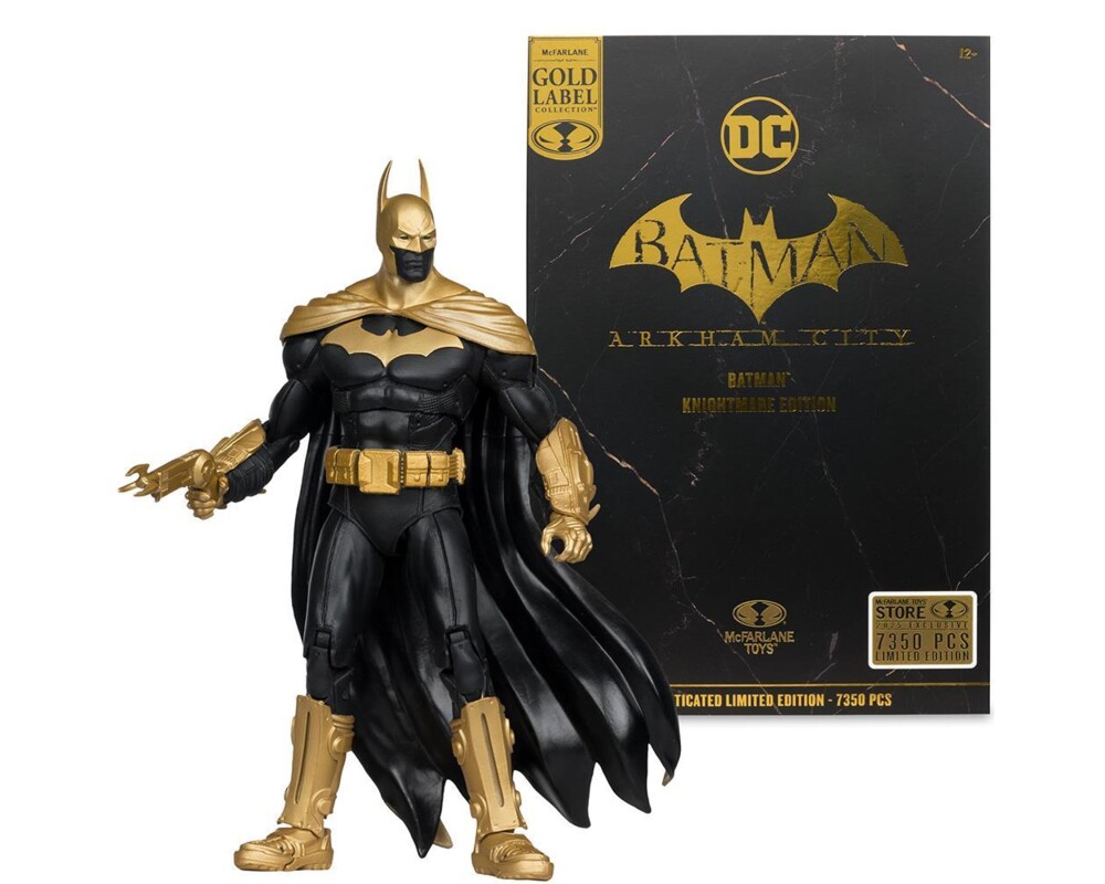 Фигурка McFarlane Toys DC MULTIVERSE Batman Arkham City (Knightmare Edition - Gold Label) 9 Фигурка McFarlane Toys DC MULTIVERSE Batman Arkham City (Knightmare Edition - Gold Label) 9