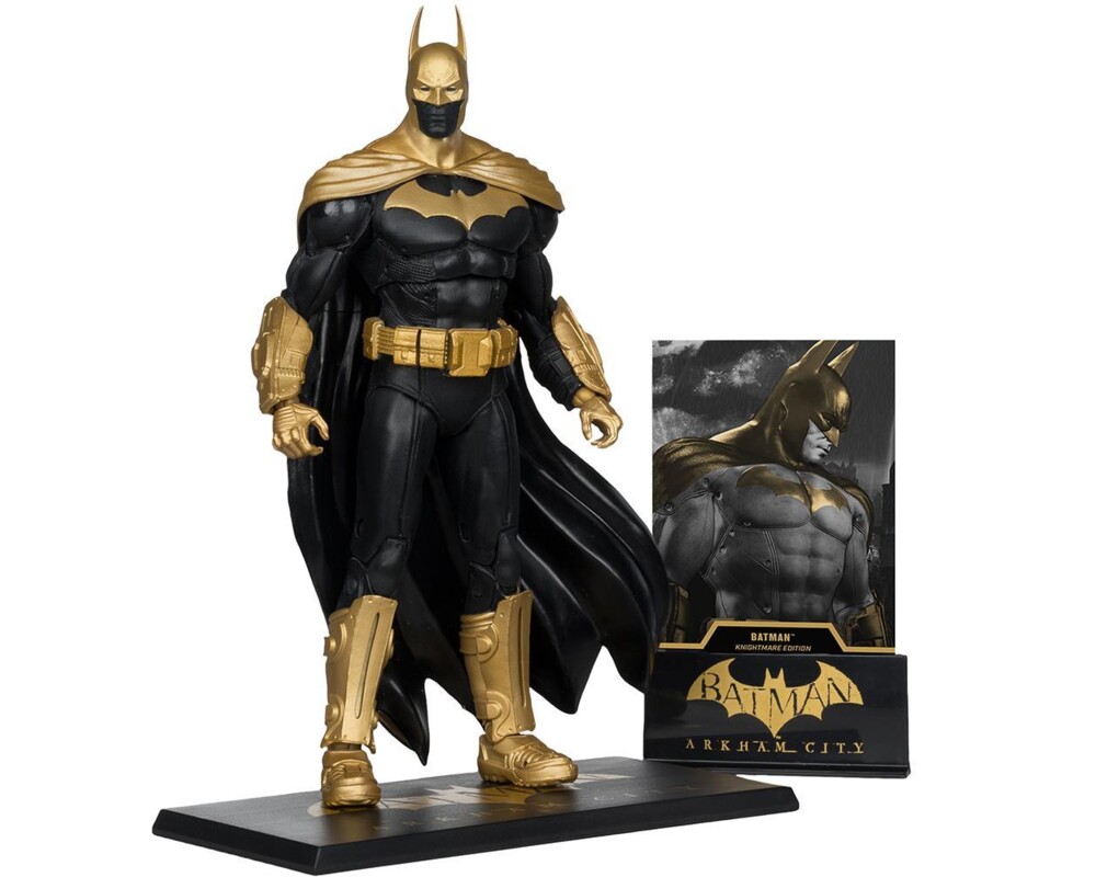 Фигурка McFarlane Toys DC MULTIVERSE Batman Arkham City (Knightmare Edition - Gold Label) 7 Фигурка McFarlane Toys DC MULTIVERSE Batman Arkham City (Knightmare Edition - Gold Label) 7