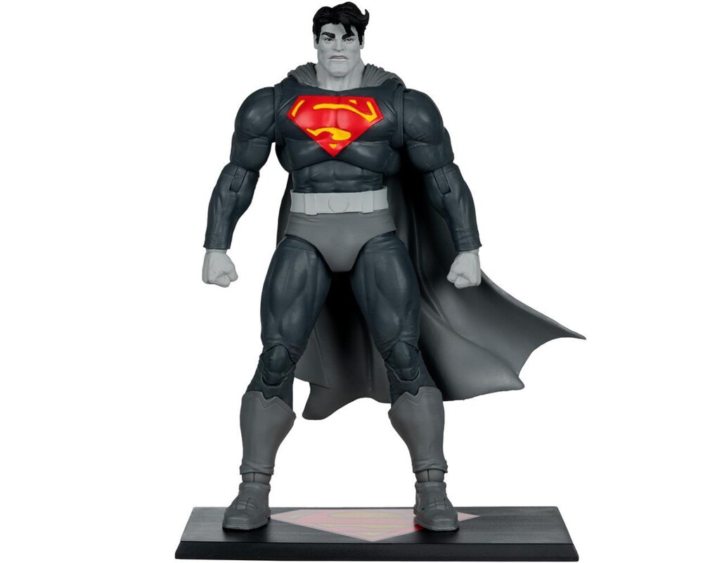 Фигурка DC Multiverse Superman (The Dark Knight Returns) Black & White Accent Edition Gold Label 7in 5 Фигурка DC Multiverse Superman (The Dark Knight Returns) Black & White Accent Edition Gold Label 7in 5