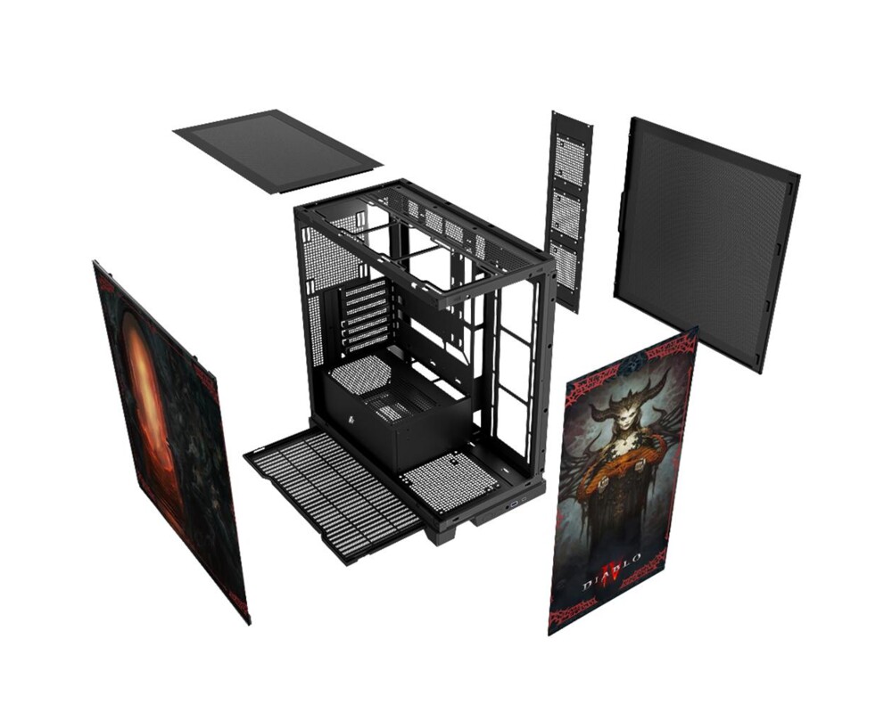 Кутия Diablo IV - Lilith PC Gaming Case Limited Edition ATX 8 Кутия Diablo IV - Lilith PC Gaming Case Limited Edition ATX 8
