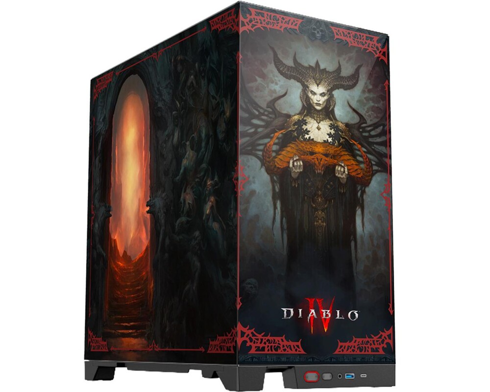 Кутия Diablo IV - Lilith PC Gaming Case Limited Edition ATX Кутия Diablo IV - Lilith PC Gaming Case Limited Edition ATX