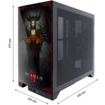 Кутия Diablo IV - Lilith PC Gaming Case Limited Edition ATX 7 Кутия Diablo IV - Lilith PC Gaming Case Limited Edition ATX 7