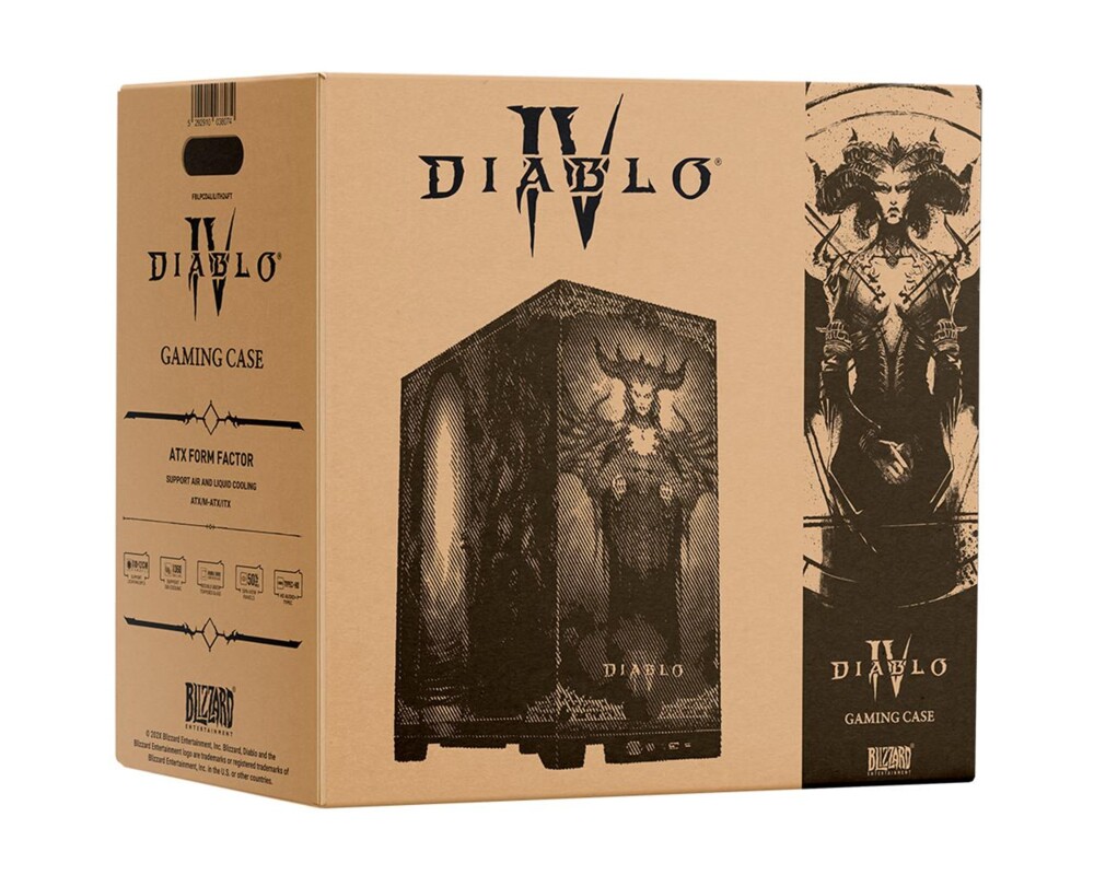 Кутия Diablo IV - Lilith PC Gaming Case Limited Edition ATX 9 Кутия Diablo IV - Lilith PC Gaming Case Limited Edition ATX 9