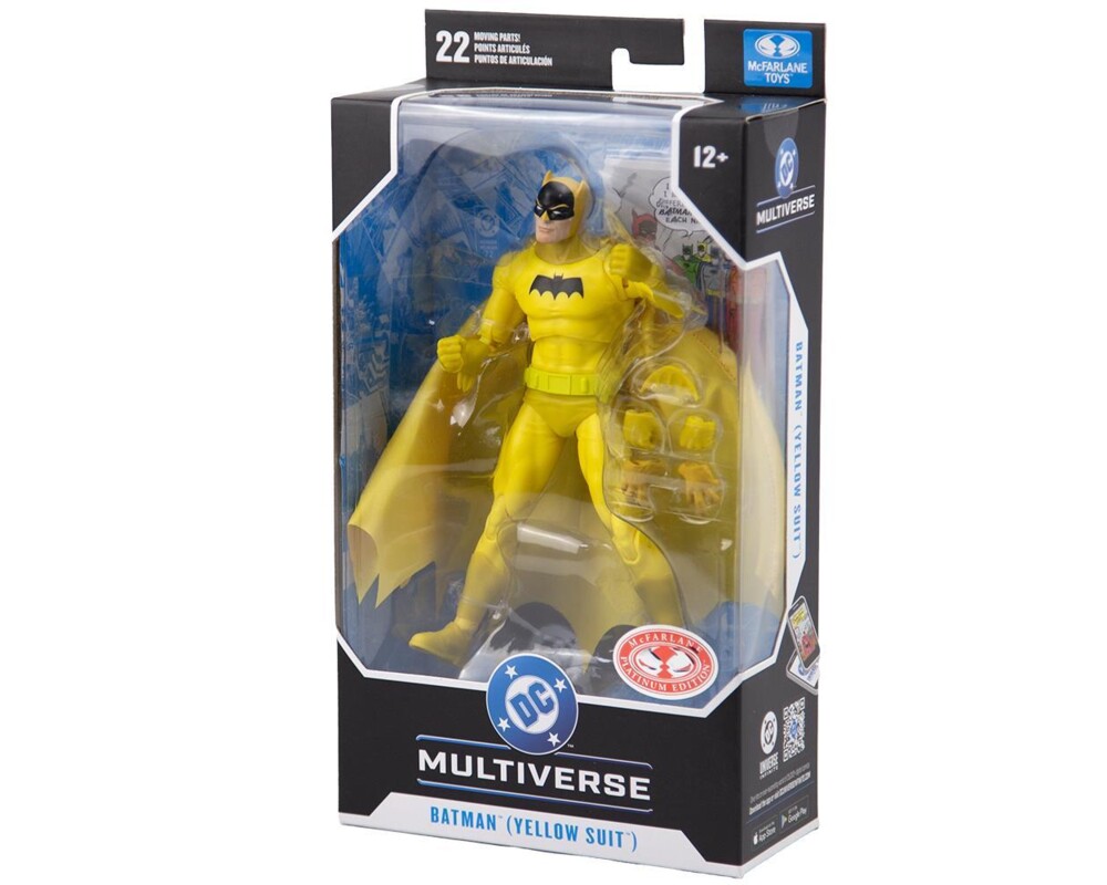 Фигурка McFarlane Toys DC MULTIVERSE Batman Yellow Suit (Detective Comics #241 - Red Platinum Chase 5 Фигурка McFarlane Toys DC MULTIVERSE Batman Yellow Suit (Detective Comics #241 - Red Platinum Chase 5