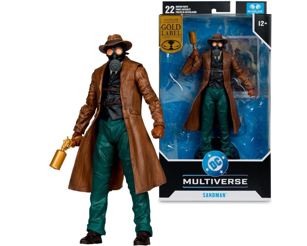 Фигурка McFarlane Toys DC MULTIVERSE Sandman (Wesley Dodds: The Sandman) Gold Labe 5 Фигурка McFarlane Toys DC MULTIVERSE Sandman (Wesley Dodds: The Sandman) Gold Labe 5