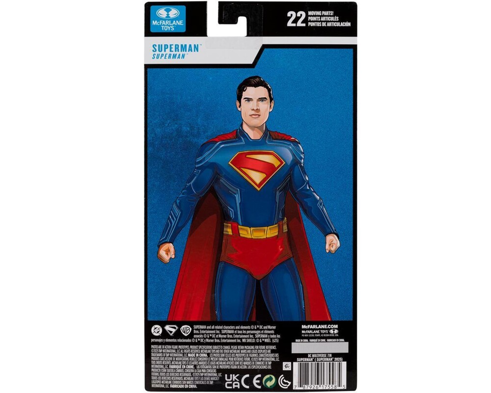 Фигурка DC Multiverse Superman (Superman Movie) 7in Action Figure McFarlane 8 Фигурка DC Multiverse Superman (Superman Movie) 7in Action Figure McFarlane 8