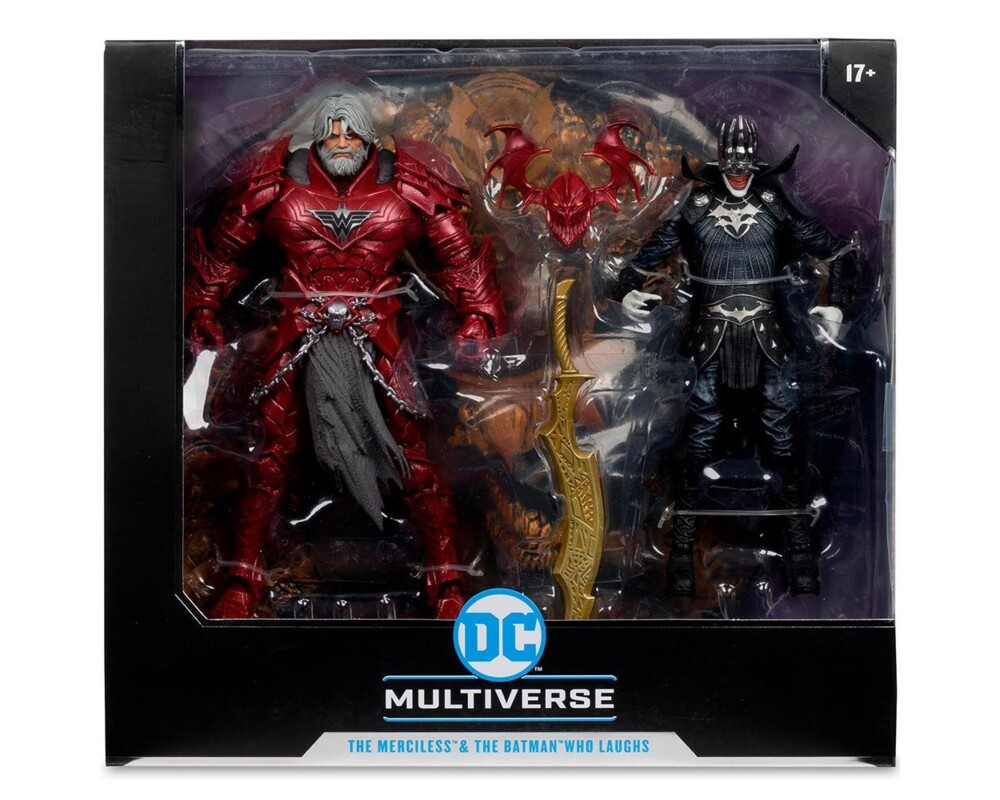 Фигурка DC Multiverse Batman Who Laughs (Knight Armor) & The Merciless (Dark Multiverse) 7in 8 Фигурка DC Multiverse Batman Who Laughs (Knight Armor) & The Merciless (Dark Multiverse) 7in 8