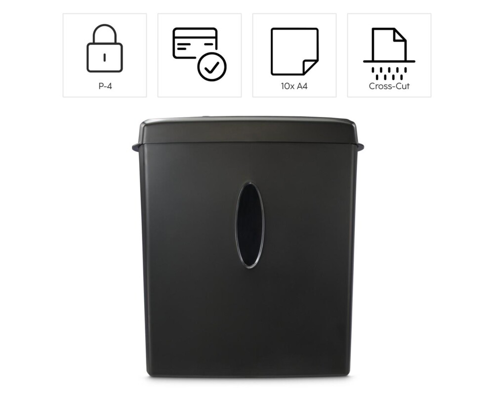 Шредер HAMA Шредер „Safe X100CD“, ниво на сигурност P4 T4 E3 7 Шредер HAMA Шредер „Safe X100CD“, ниво на сигурност P4 T4 E3 7