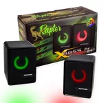 Тонколони ROXPOWER RAPTOR X-BASS Гейминг аудио колони 2.0 2