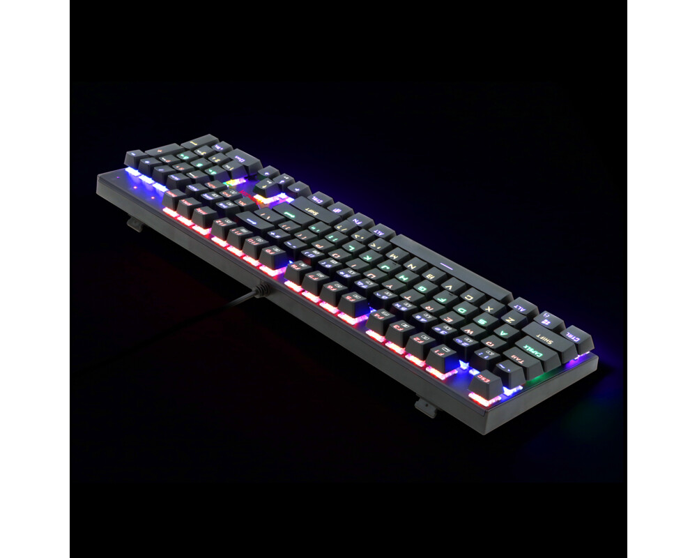 Клавиатура Redragon Rudra механична геймърска RGB K565 blue switches 2