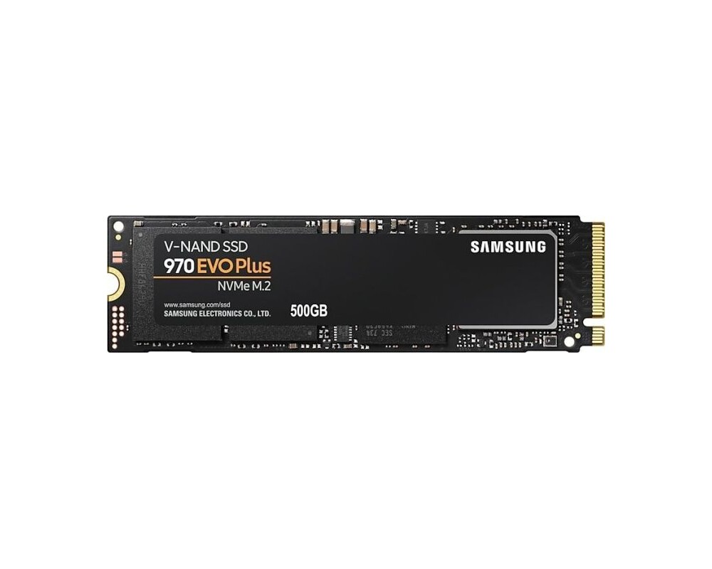 SSD 500GB Samsung 970 EVO Plus M.2 2280 PCIe 3.0 NVMe SSD 10