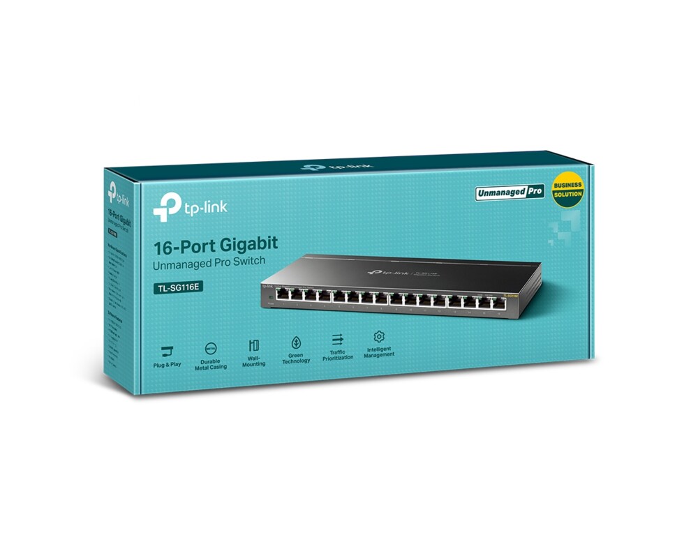 Switch (Комутатор) TP-Link TL-SG116E 2