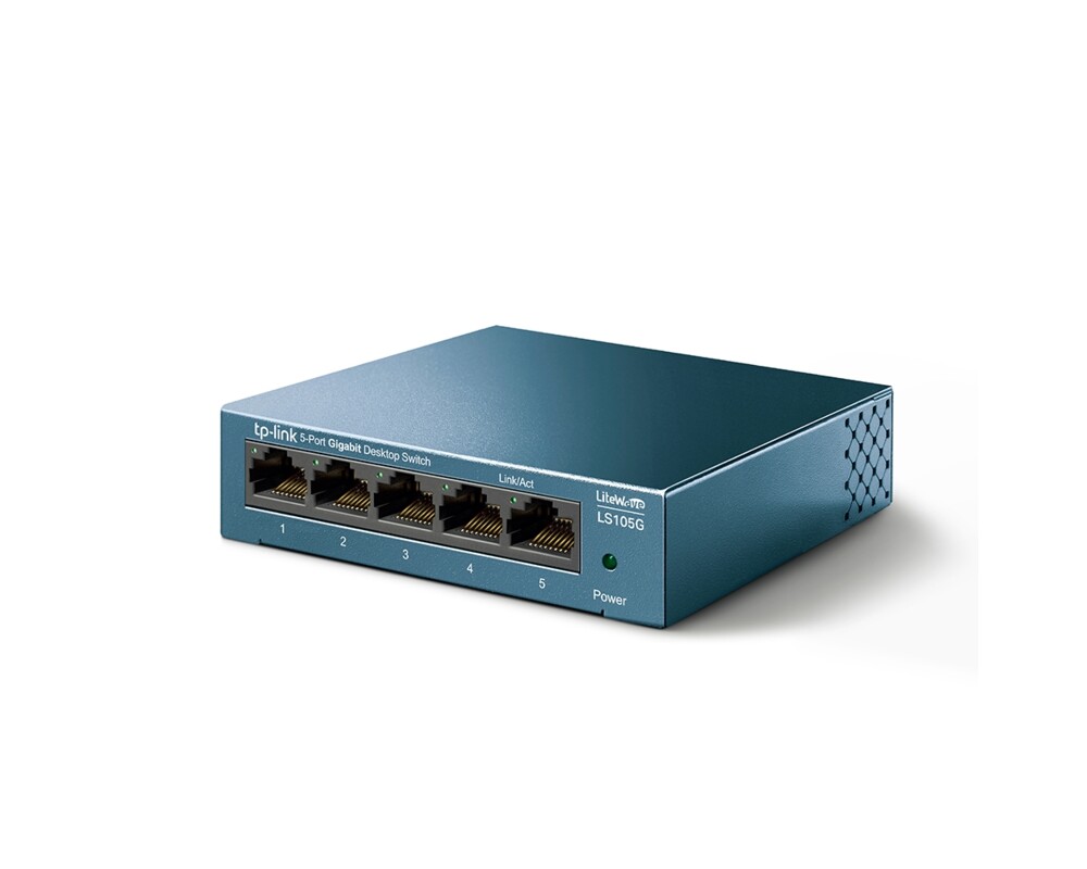 Switch (Комутатор) TP-Link LS105G 5-портов 10/100/1000 Mbps 2