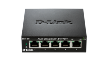  D-Link DES-105/E 5-Port 10/100 Fast Ethernet Metal Housing Unmanaged DES-105/E 131729 DES-105 на топ цена - PIC.bg