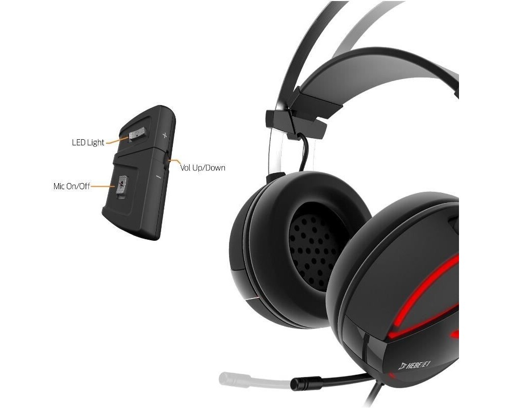 Слушалки Геймърски Gamdias RGB Hebe E1 HEBE-E1 7