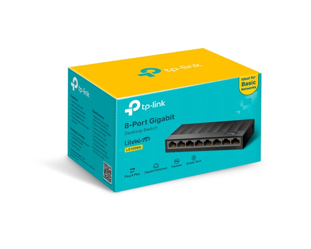Switch (Комутатор) TP-Link LS1008G 8