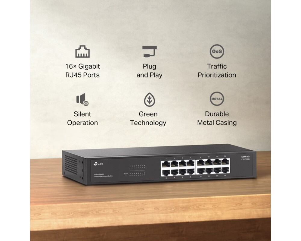 Switch (Комутатор) TP-Link LS1008G 17