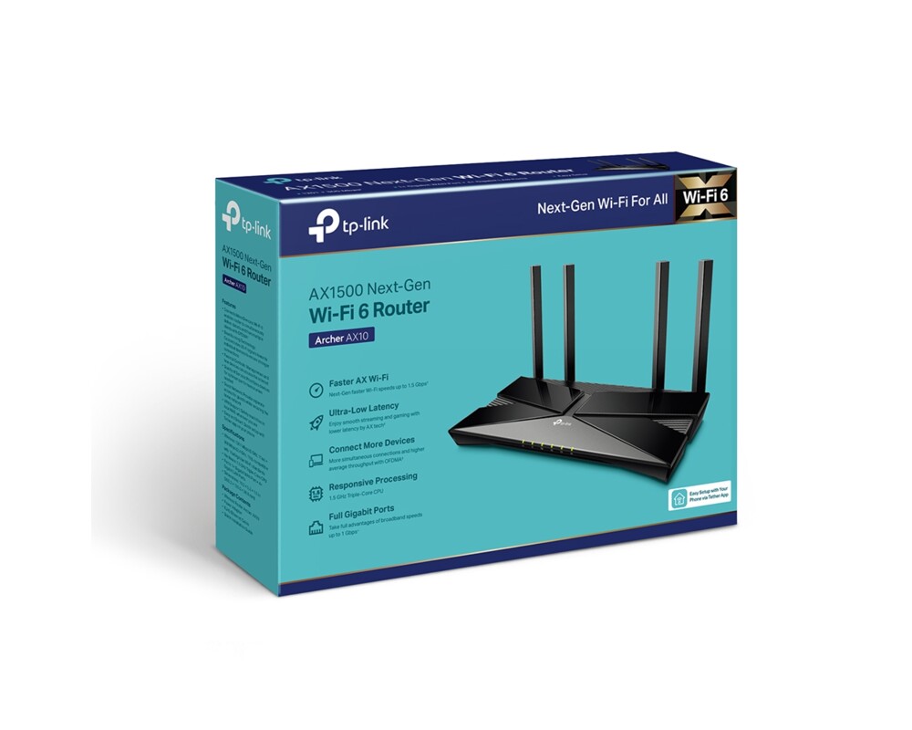 Рутер TP-Link Archer AX10 AX1500 2