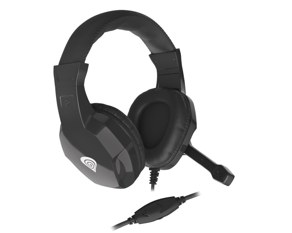Слушалки Геймърски с микрофон Genesis ARGON 100 black NSG-1434 2