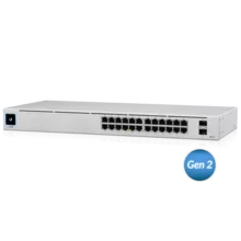  24-портов гигабитен комутатор Ubiquiti USW-24-POE Gen2 164831 USW-24-POE на топ цена - PIC.bg