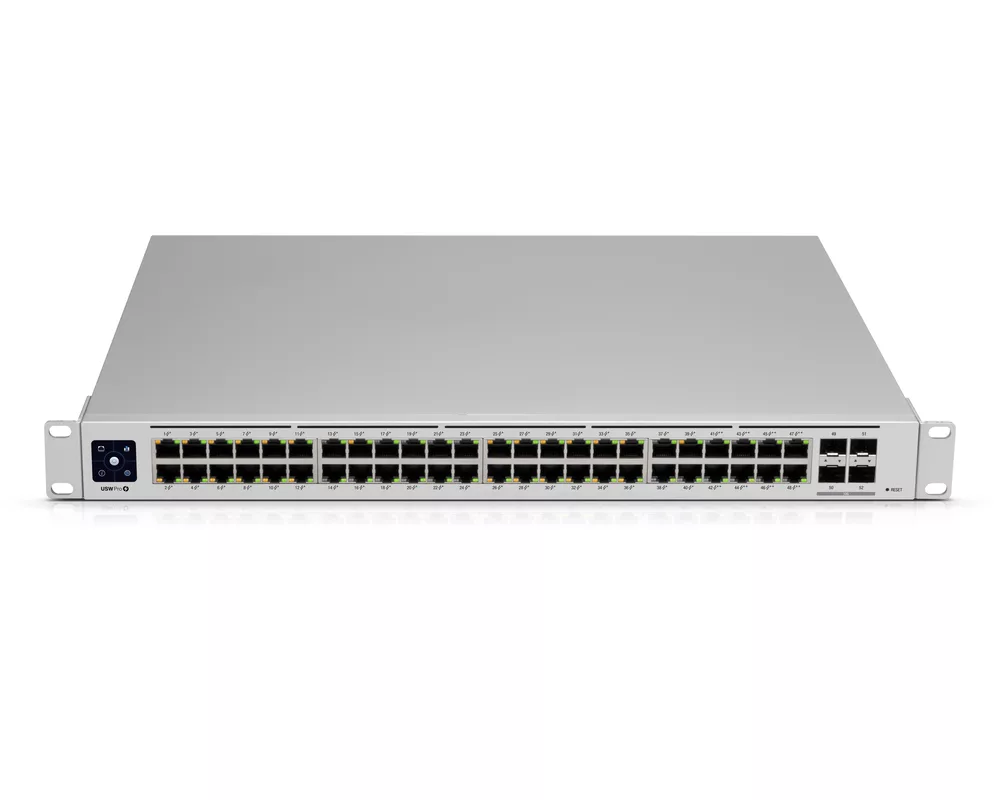 Switch (Комутатор) 48-портов гигабитен комутатор Ubiquiti USW-Pro-48-POE Gen2 4