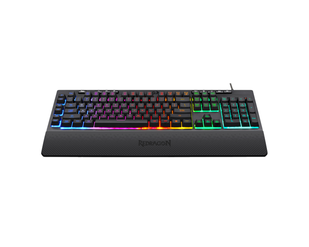 Клавиатура Redragon Shiva K512RGB-BK геймърска RGB 9
